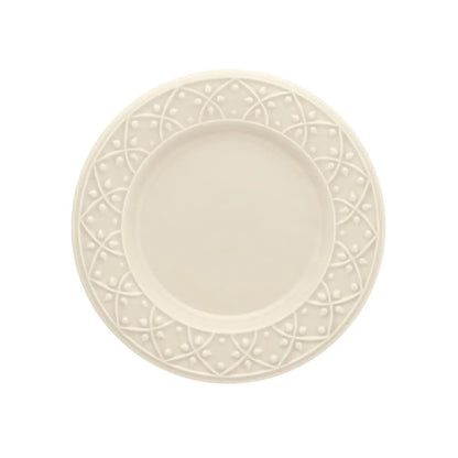 [18 PEÇAS] Aparelho de Jantar de Cerâmica para 6 Pessoas + Kit de Silicone de Brinde