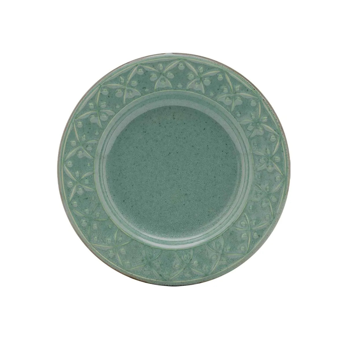 [18 PEÇAS] Aparelho de Jantar de Cerâmica para 6 Pessoas + Kit de Silicone de Brinde
