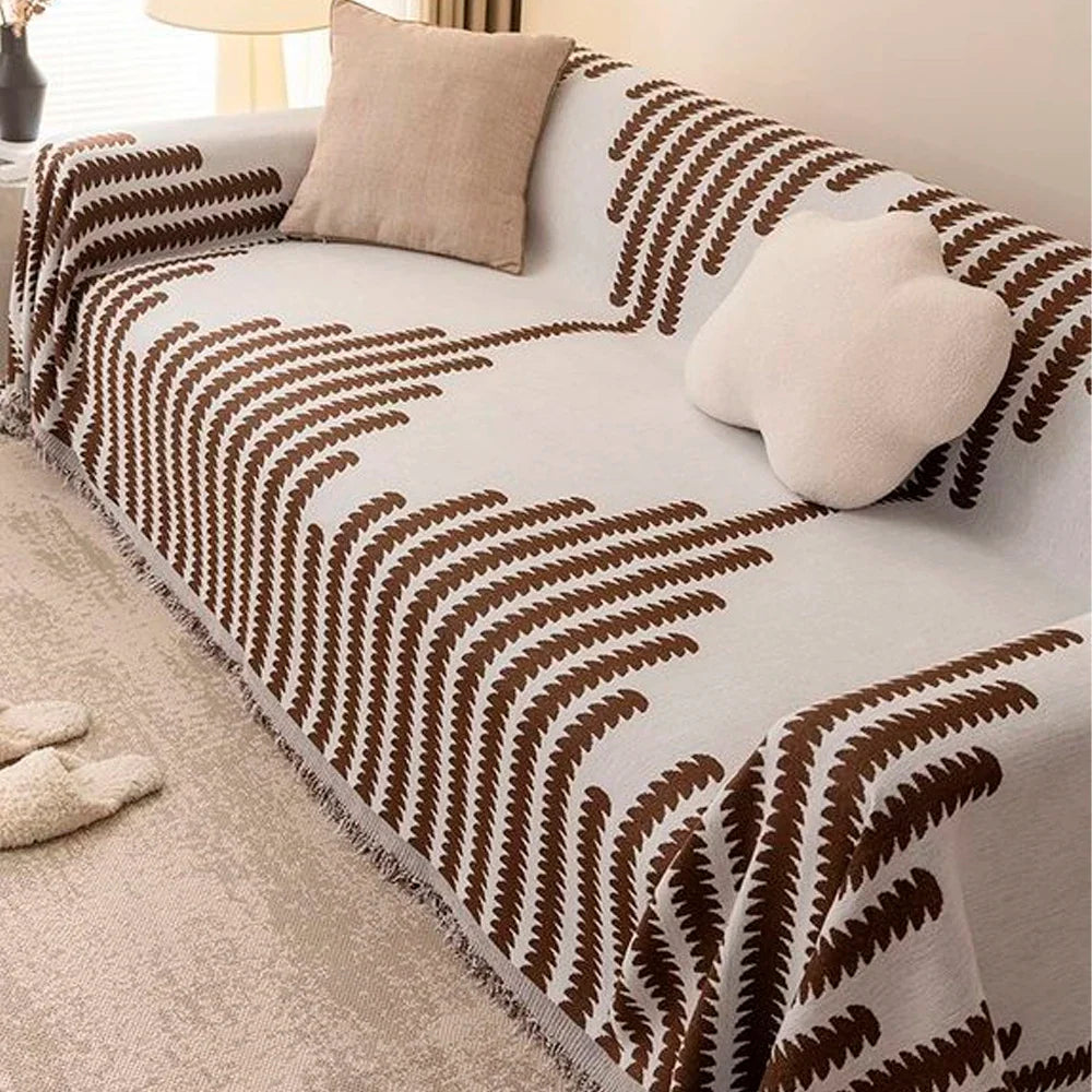 [COMPRE 1 E LEVE 2] Capa para Sofá Verona em Microfibra Premium — Estilo Moderno e Elegante + 2 Almofadas de Brinde