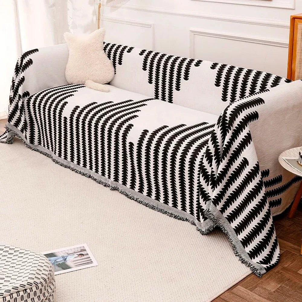 [COMPRE 1 E LEVE 2] Capa para Sofá Verona em Microfibra Premium — Estilo Moderno e Elegante + 2 Almofadas de Brinde