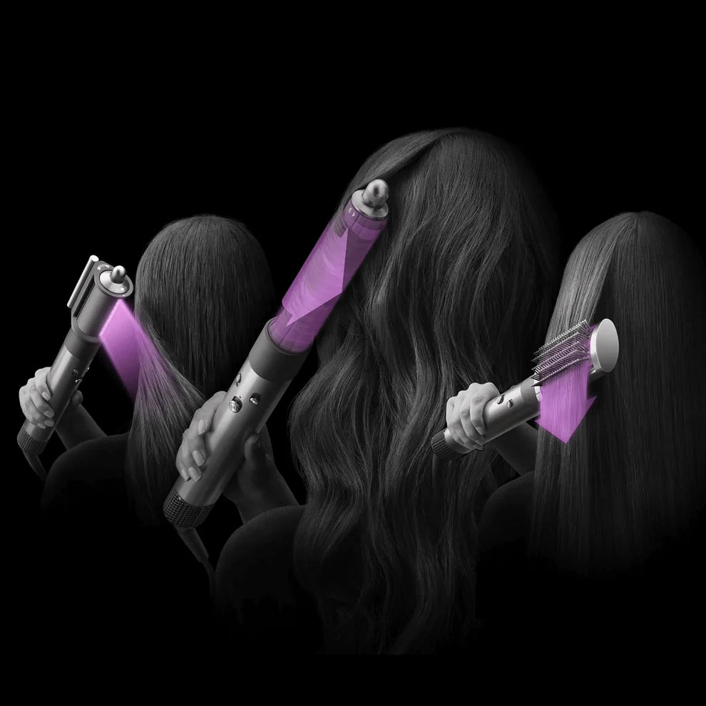 [6 EM 1] Secador e Modelador de Cabelo Multifuncional com Controle Inteligente de Temperatura + Escova Desembaraçadora de Brinde