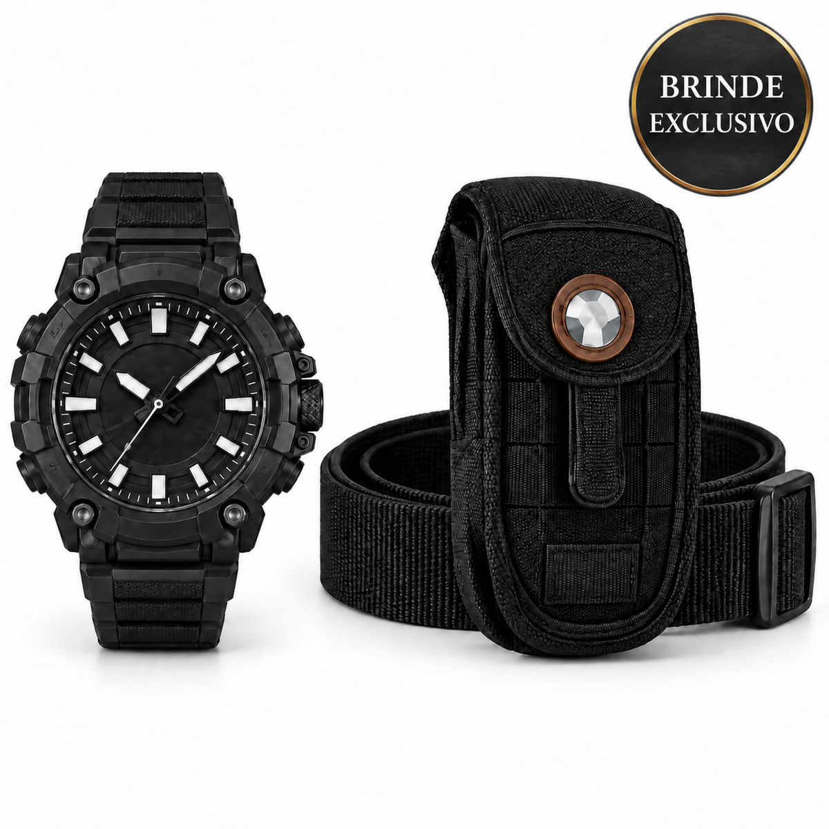 [COMPRE 2 E LEVE 3] Calça Militar Lionor + Relógio Tático e Cinto Tático de Brinde