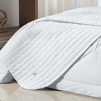 [8 PEÇAS] Jogo de Cama Firenze em Algodão 200 Fios — Maciez, Conforto e Elegância + Kit de Toalhas Premium de Brinde