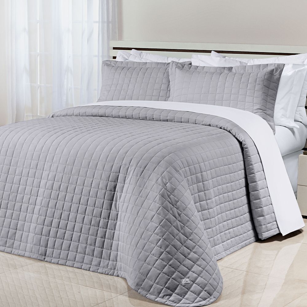 [8 PEÇAS] Jogo de Cama Firenze em Algodão 200 Fios — Maciez, Conforto e Elegância + Kit de Toalhas Premium de Brinde